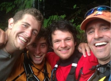 Kayaking Trip Leaders Enjoy their Jobs!