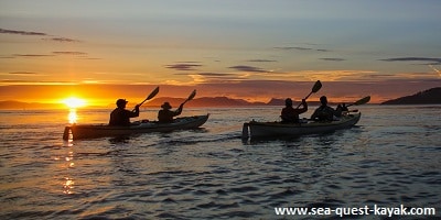 Sunset Kayak Tours in the San Juan Islands