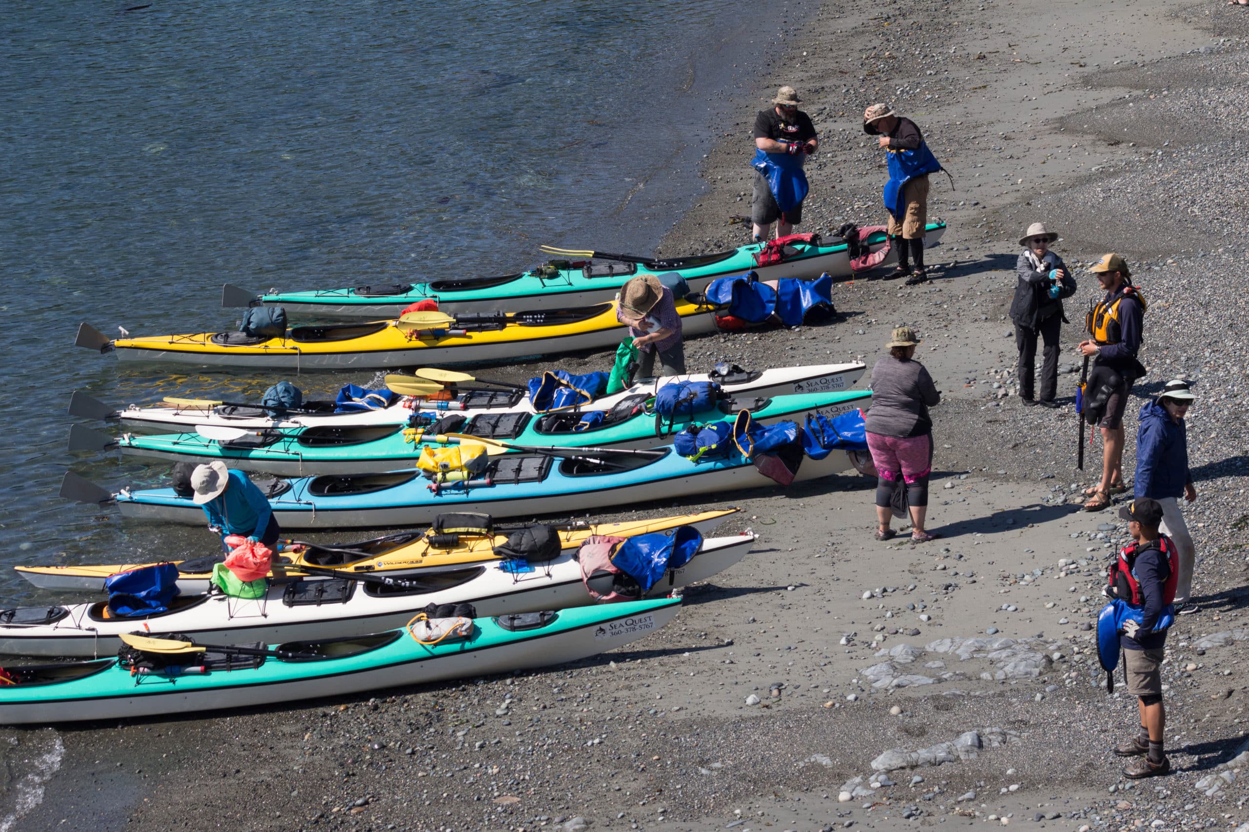 custom group kayak tour san juans